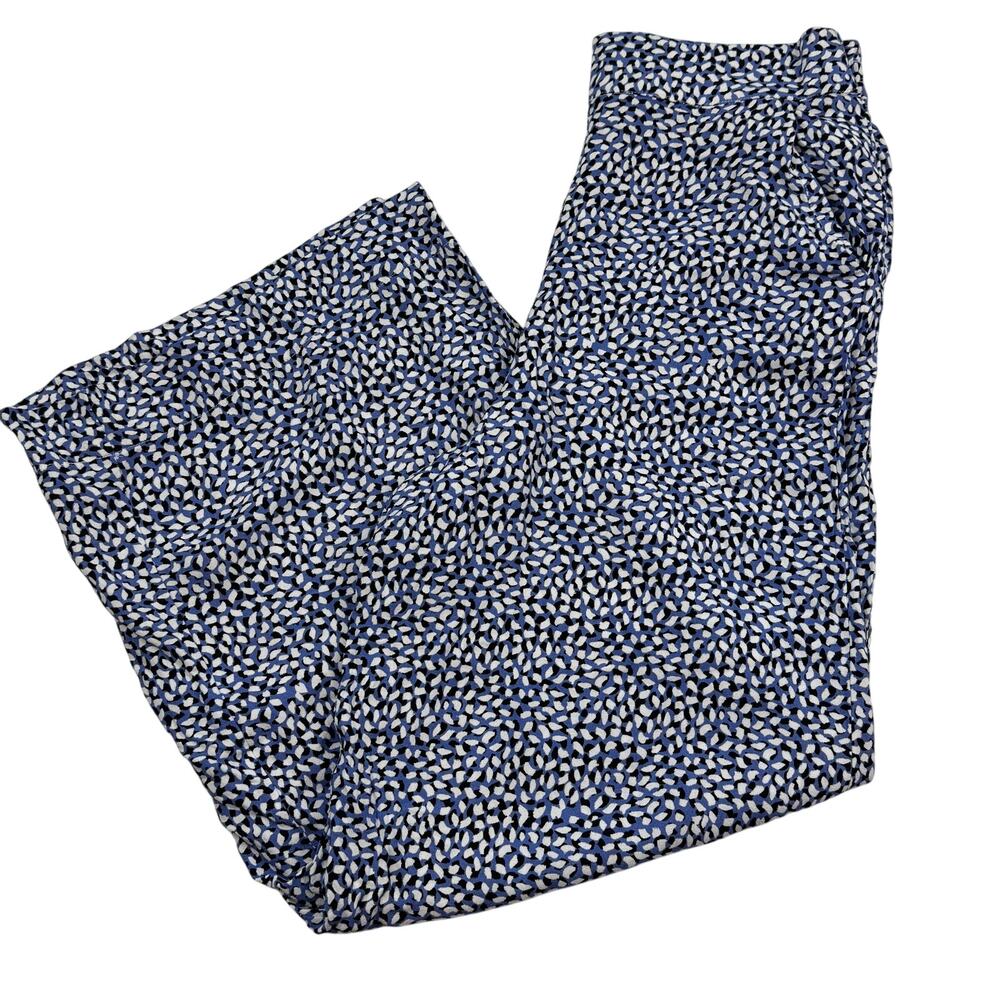 Jessica Simpson Abstract Lightweight Pull On Wide Leg Pants Women's Size Medium